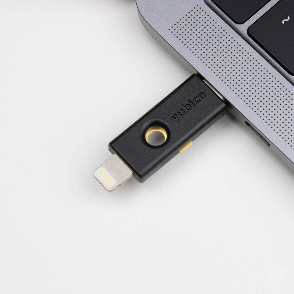 - Yubikey 5Ci - Two-Factor Authentication Security Key for Android/Pc/Iphone, Dual Connectors for Lighting/Usb-C - FIDO Certified