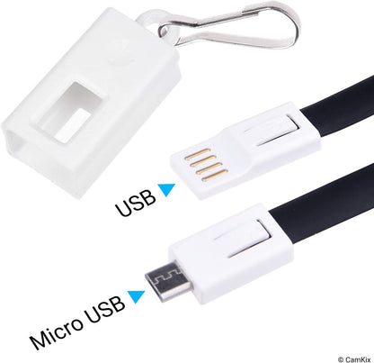 Case and USB Keychain Bundle for Trezor or Ledger Nano S