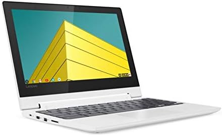 Chromebook C330 2-In-1 Convertible Laptop, 11.6" HD Display, Mediatek MT8173C, 4GB RAM, 64GB Storage, Chrome OS, Blizzard White