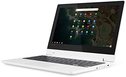 Chromebook C330 2-In-1 Convertible Laptop, 11.6" HD Display, Mediatek MT8173C, 4GB RAM, 64GB Storage, Chrome OS, Blizzard White