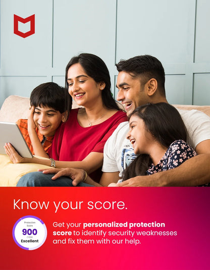 ® Total Protection, Antivirus Security Software, 10 Devices, 1 Year Subscription – Product Key