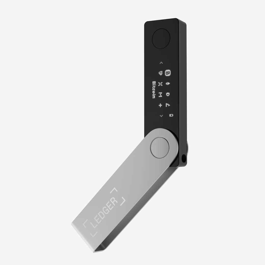Nano X Crypto Hardware Wallet - Bluetooth - the Best Way to Securely Buy, Manage and Grow All Your Digital Assets