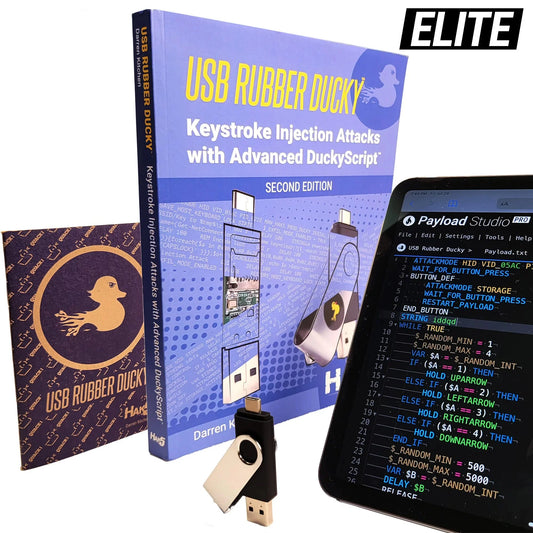 Hak5 USB Rubber Ducky Second Edition Elite Bundle
