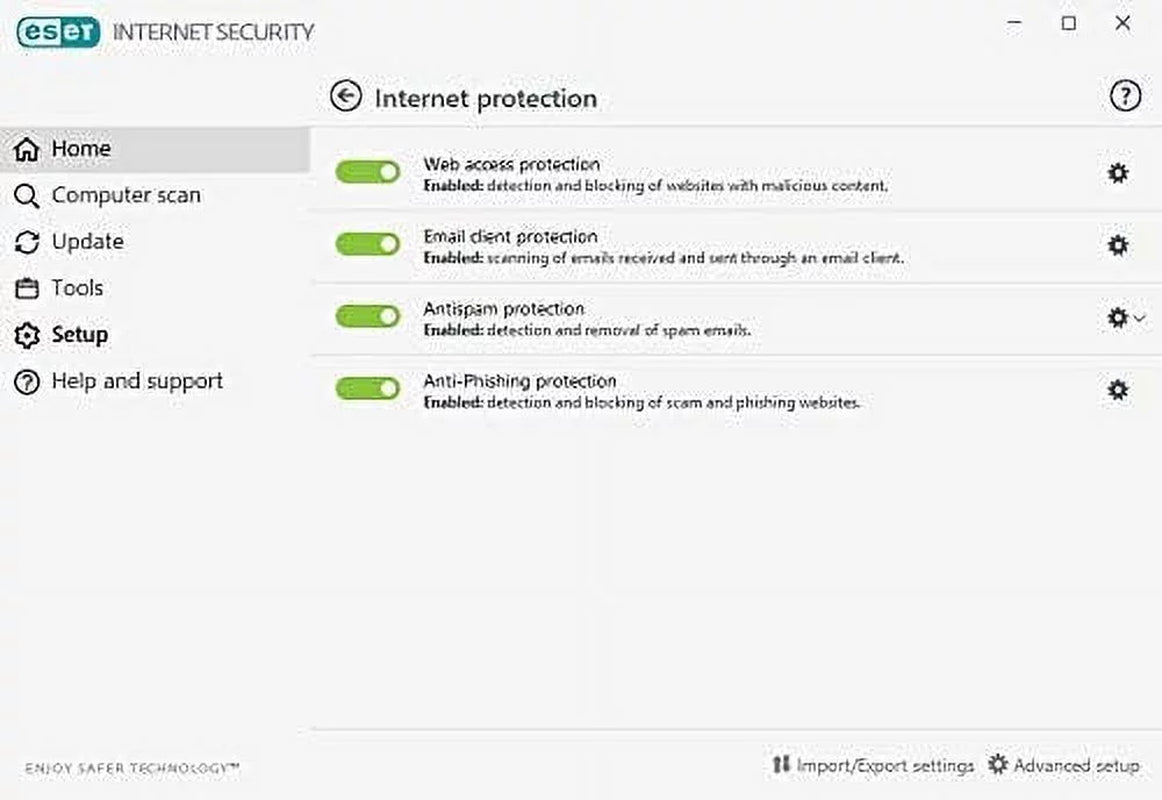 Internet Security 1 Device, 1 Year Subscription