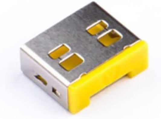 USB Port Lock Basic - Pack of 10 (Yellow)